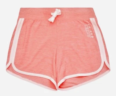 Justice Girls Dolphin Shorts Apricot 12/14 Lightweight Polyester Logo - Image 1 of 4