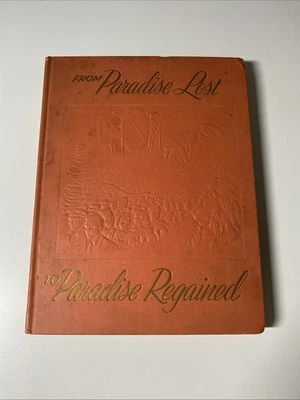 From Paradise Lost To Paradise Regained Watchtower Jehovah's Witness 1958 HC - Image 1 of 4