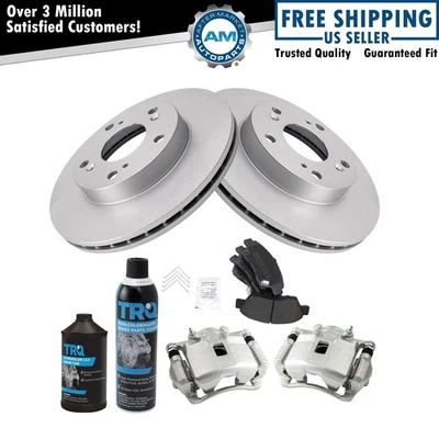 Kit de pastillas de freno delanteras y rotor para Acura RSX 2002-2006 Foto 1 de 4