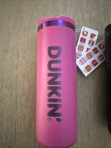 Gobelet gobelet gobelet gobelet inox DUNKIN Ion 2025 ROSE 18 oz neuf pour l'été ! - Photo 1/3