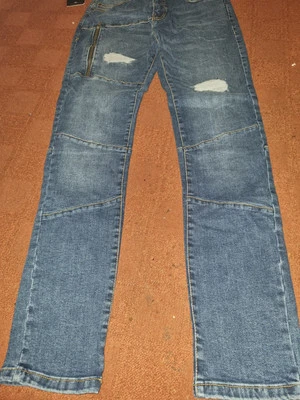 Pantalones de mezclilla Crosshatch talla Uk 30w 32L nuevos etiquetas blancas azul denim Foto 1 de 4