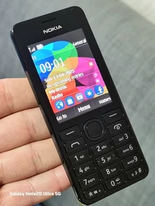 Nokia 206 RM-873 (entsperrt) Handy Top Zustand mit Ladegerät - Bild 1 von 9