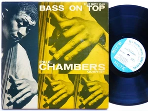PAUL CHAMBERS Quartet Bass On Top LP BLUE NOTE 1569 US 1964 NY EAR DG MONO CLEAN - Picture 1 of 14