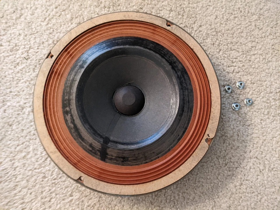 Woofer vintage años 60 de altavoz Jensen PF/2. 10 pulgadas + 4 tuercas de montaje funciona Foto 1 de 4