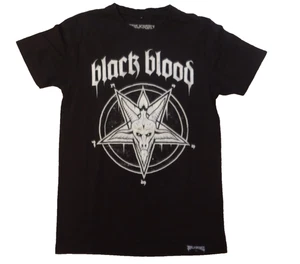 Black Blood Gothicana Gothic Heavy Metal Rock Herren Emo Punk T-Shirt Oberteil M - Bild 1 von 3