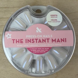 Olive & June The Instant Mani Nails MEDIUM PINK GOLDFISH Press On KOSTENLOSER VERSAND - Bild 1 von 2