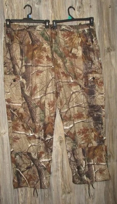Mens Size 4XL Realtree Camoflauge Cargo Hunting Pants Msre 53x31 - Image 1 of 4