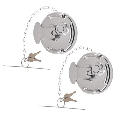 Fuel Tank Cap Lock for Peterbilt 365 367 579 587 2007-2017 600212 with Chain - Image 1 of 4