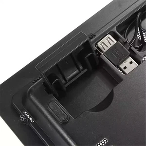 Laptop -Kühlkissen Großes Fächerdesign Hochwertiges Material Stabile Plattform - Afbeelding 1 van 10
