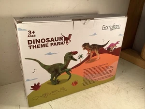 Dinosaurier Freizeitpark Spielzeug Figur Spielset Gomyhom Alter 3+ GIFTIG NEU Kinder Geschenk - Bild 1 von 13