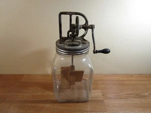 Antique No. 60 Dazey Glass Butter Churn Pat. Feb 14, 22 - Picture 1 of 5
