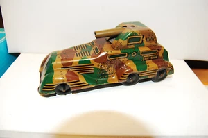 Vecchio Veicolo Militare Hammerer & Kühlwein Carro Armato HK-544 Meccanismo 15cm - Foto 1 di 3