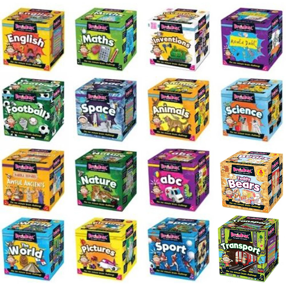 BRAIN BOX BrainBox pädagogisches Memory-Kartenspiel ideal für Kinder-Frühlernspiele