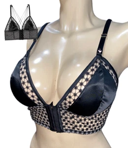 Lencería de lujo Victorias Secret Starburst Longline Triángulo sin forrar Brallete Sujetador - Imagen 1 de 4