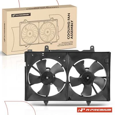 Conjunto de ventilador de refrigeración del radiador del motor para Nissan Quest 2004-2009 gasolina V6 3,5 L Foto 1 de 4