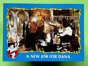 1989 Topps Ghostbusters II #10 A New Job for Dana