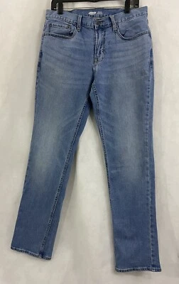 Old Navy Straight Built In Flex Men Jeans Pants 32X34 Blue  - Image 1 of 4