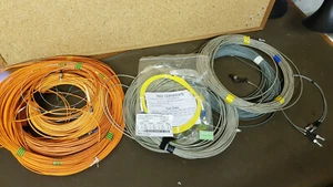 12 cables de conexión de fibra óptica Nexans y Belden artículos usados chk fotos Gr8 ¡LOTE DE TRABAJO!¡! - Imagen 1 de 12