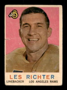 1959 Topps #84 Les Richter G LA Rams 550503