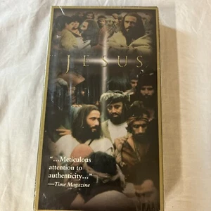 JESUS 1979 Film Brian Deacon VHS Tape New Sealed Religious Free Shipping! - Imagen 1 de 3