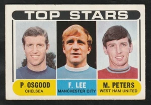 Lista de verificación de A&BC datos de fútbol americano Chelsea Manchester City West Ham letra pequeña posterior - Imagen 1 de 2