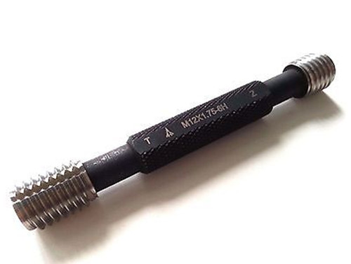 New M12 x 1.25 Right hand Thread Gauge Plug Gage M12x1.25mm 6H | eBay ...