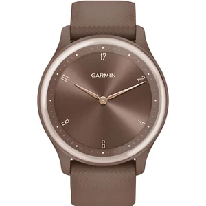 Garmin Vivomove Sport Brown 32MB Bluetooth Smartwatch NEW - Picture 1 of 3