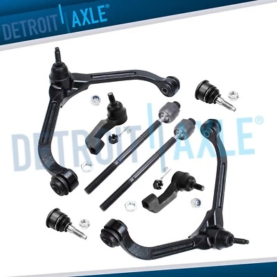 8pc Front Upper Control Arm Lower Ball Joint Tierod for 2002-2004 Jeep Liberty - Image 1 of 4