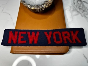 Polo Ralph Lauren Custom Polo New York Trucker Jacket Sew On Patch - Picture 1 of 5