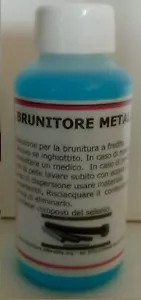 BRUNITORE DI METALLI ARMI FUCILI FERRO E ACCIAIO - METALBLACK CONF. DA 125 ML - Imagen 1 de 2