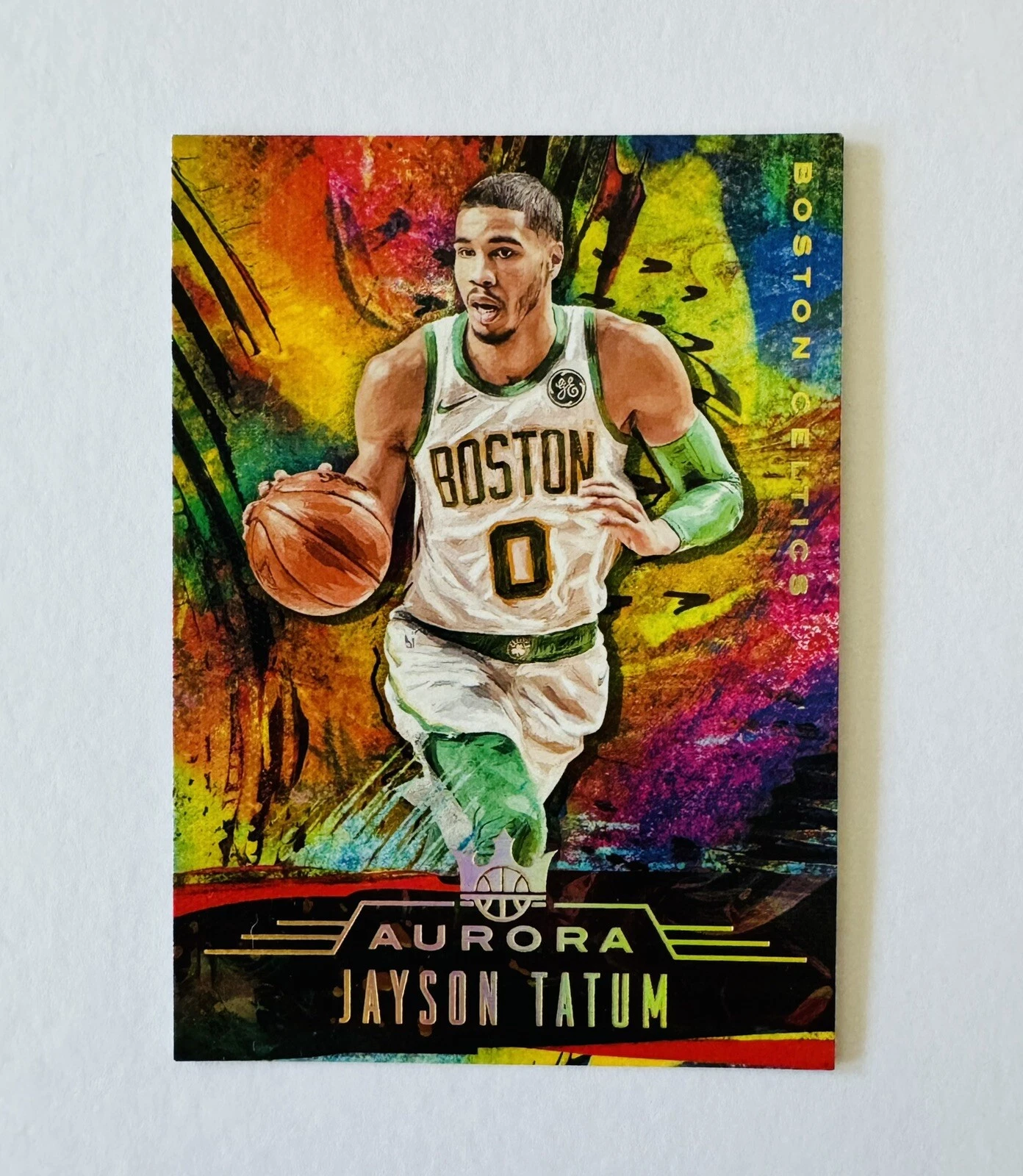 2018-19 Panini Court Kings Jayson Tatum Aurora Rare SSP