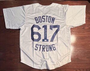 Boston Red Sox Jonny Gomes XL Autographed Jersey JSA Authenticated 