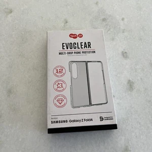 Tech21 Case for Samsung Galaxy Z Fold 4 Evoclear - Picture 1 of 3