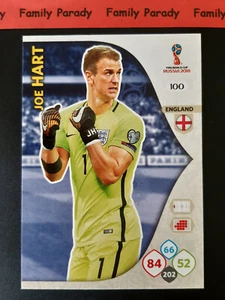 Joe Hart 100 England Card Panini Adrenalyn Foot World Cup Russia 2018 - Picture 1 of 1