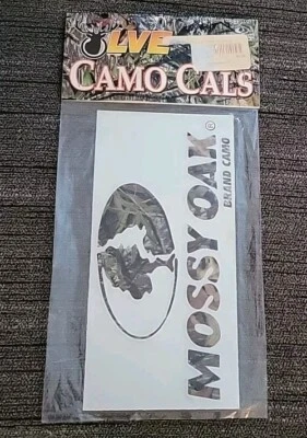 NEW Mossy Oak Camo Logo Decal,  BREAK-UP INFINITY PATTERN - Image 1 of 3