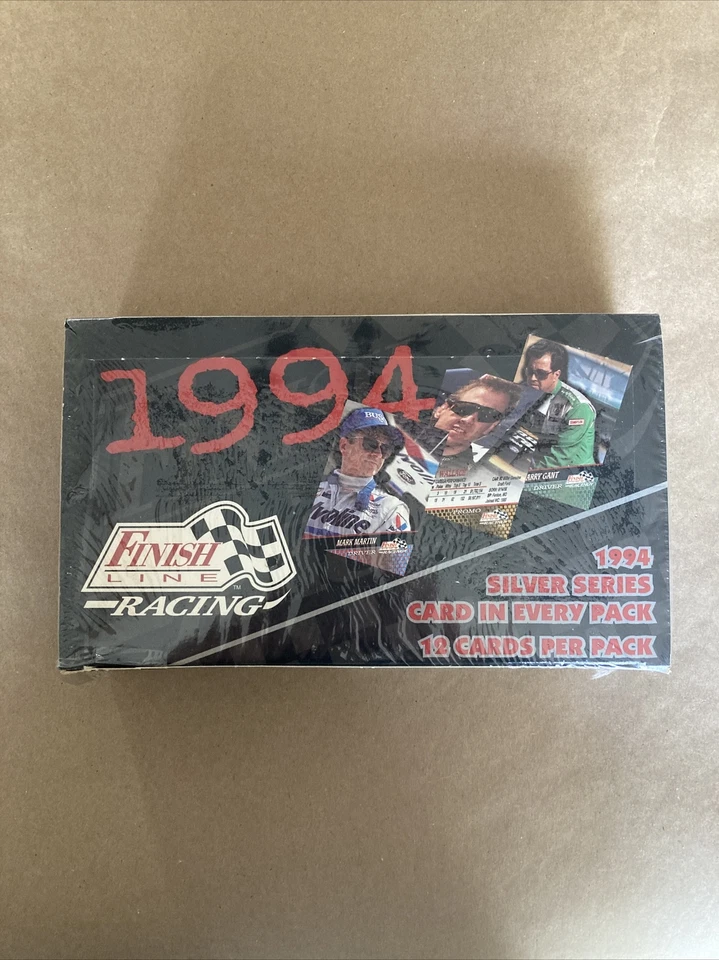 1994 Finish Line Racing NASCAR Silver Series Edition 36 Pack Factory SEALED BOX! - Image 1 of 1