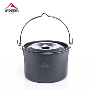 4L Camping Hängetopf Kochgeschirr Outdoor Bowl Topf 4-6 Personen Picknick Kochen Fisch - Bild 1 von 8