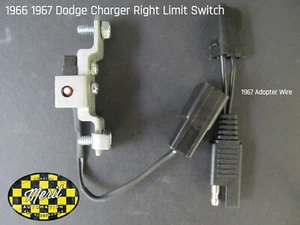 1966 1967 Dodge Charger Rotating Headlight Motor "RIGHT" LIMIT SWITCH & BRACKET - Picture 1 of 1