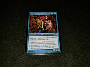 MTG 1x Champions of Kamigawa blue rare MP Spanish FOIL Azami, Lady of Scrolls - Picture 1 of 2