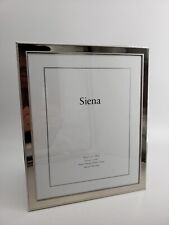 Siena Hand Polished Metal Picture Frame Tarnish Resistant 8x10 Photo