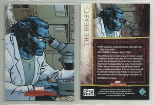 2008 Marvel Masterpieces: Set 2 (Upper Deck) BEAST "Base Trading Card" #3