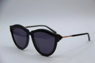 NUEVO KAREN WALKER COSECHA HÍBRIDA 2101936 NEGRO MONTURA AUTÉNTICA GAFAS DE SOL 57-17 Foto 1 de 4