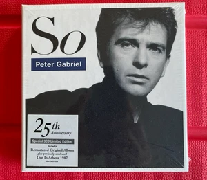 Peter Gabriel So: CD 3 Discs 25th Anniversary Edition Special Limited Edition - Picture 1 of 12