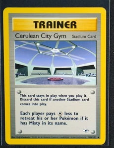 Cerulean City Gym Uncommon Gym Heroes 108/132 LP - Picture 1 of 2