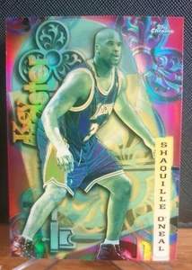 1998-99 Shaquille O'Neal Refractor Topps Chrome Key Master #21 Lakers READ ... - Bild 1 von 2