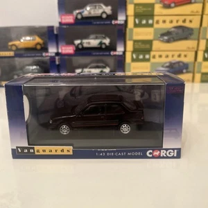 Vanguards Corgi 1:43 Peugeot 309 GTI Mk2 Negro RHD VA11604A - Imagen 1 de 11