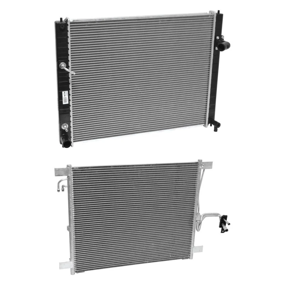 For Infiniti FX35 2009-2012 UAC BNDL-476395 Radiator & Condenser Kit - Image 1 of 1
