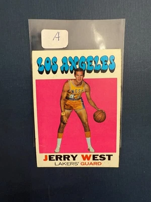 1971-72 Topps Jerry West #50 HOF Lakers Foto 1 de 2