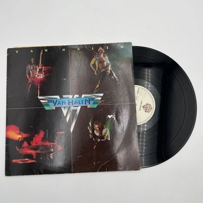 Van Halen Debut LP 1978 Warner Bros WB 56 470 German Press Rock VG Vinyl + Inner - Image 1 of 4