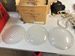 Lenses for 1200 W HMI Par, some in metal frames, carrying cases for sets - Picture 1 of 15